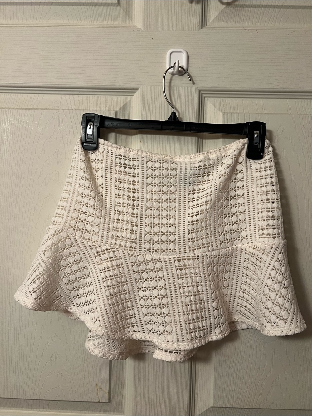 Wild fable Cream Crochet Swim Cover-Up Skirt - Picture 4 of 5